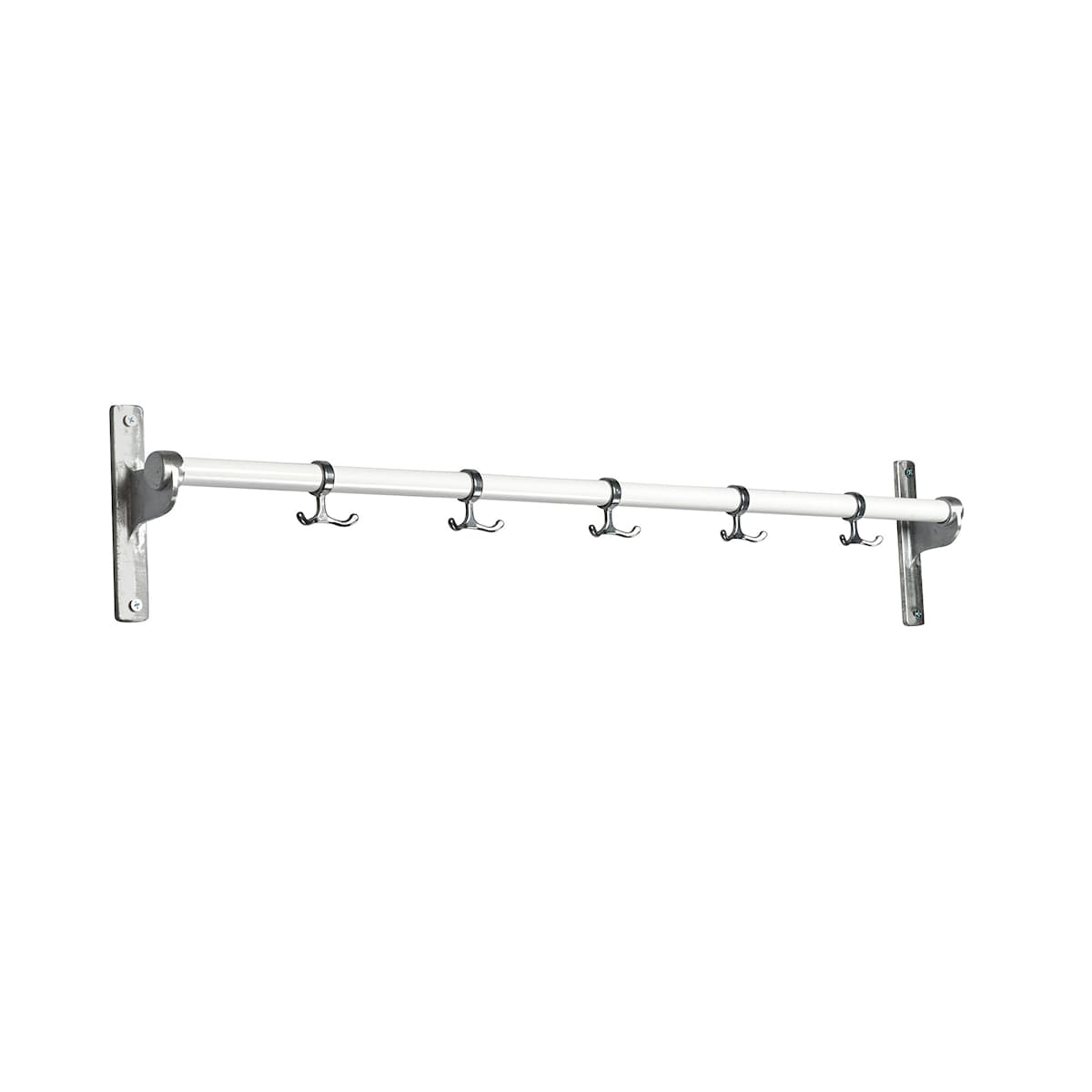 Nostalgi Hook Strip Grund Aluminium