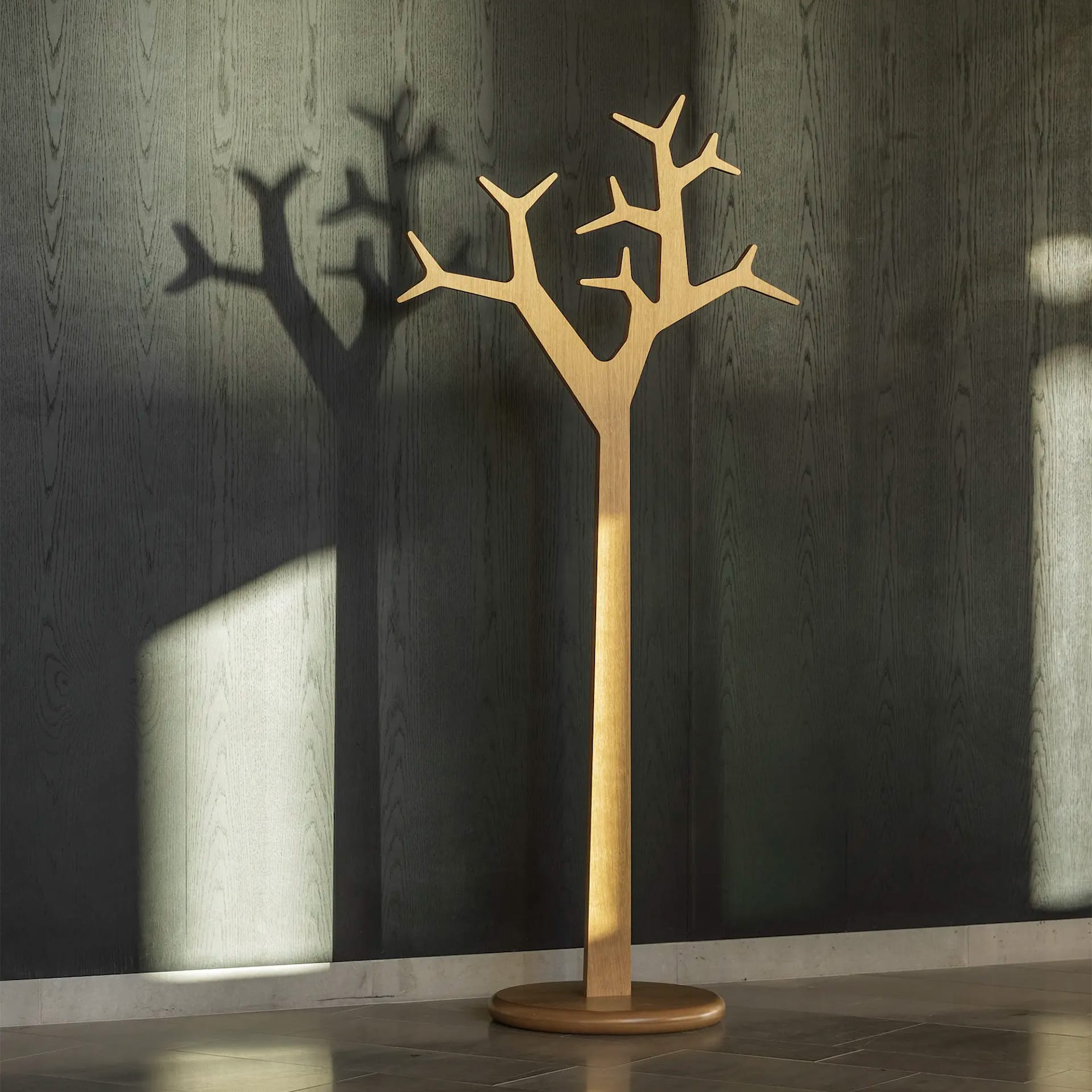 Buy Tree Coat Stand Floor Low Oak from Swedese