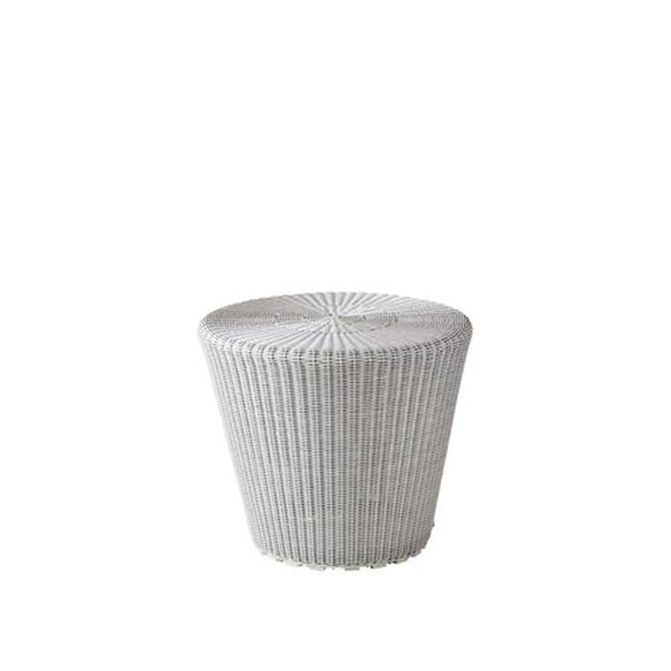 Kingston stool White grey, Cane-line fiber