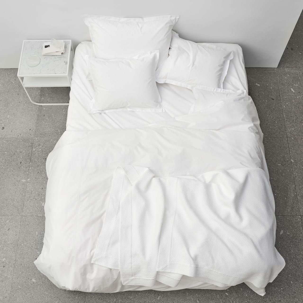 Chiara Pillowcase Organic White