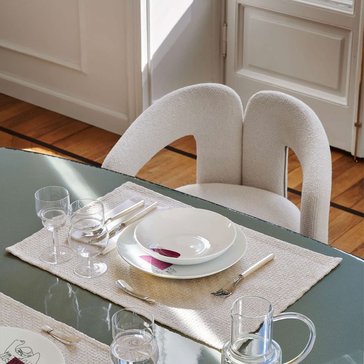 Dudet Chair By Patricia Urquiola in White - Cassina