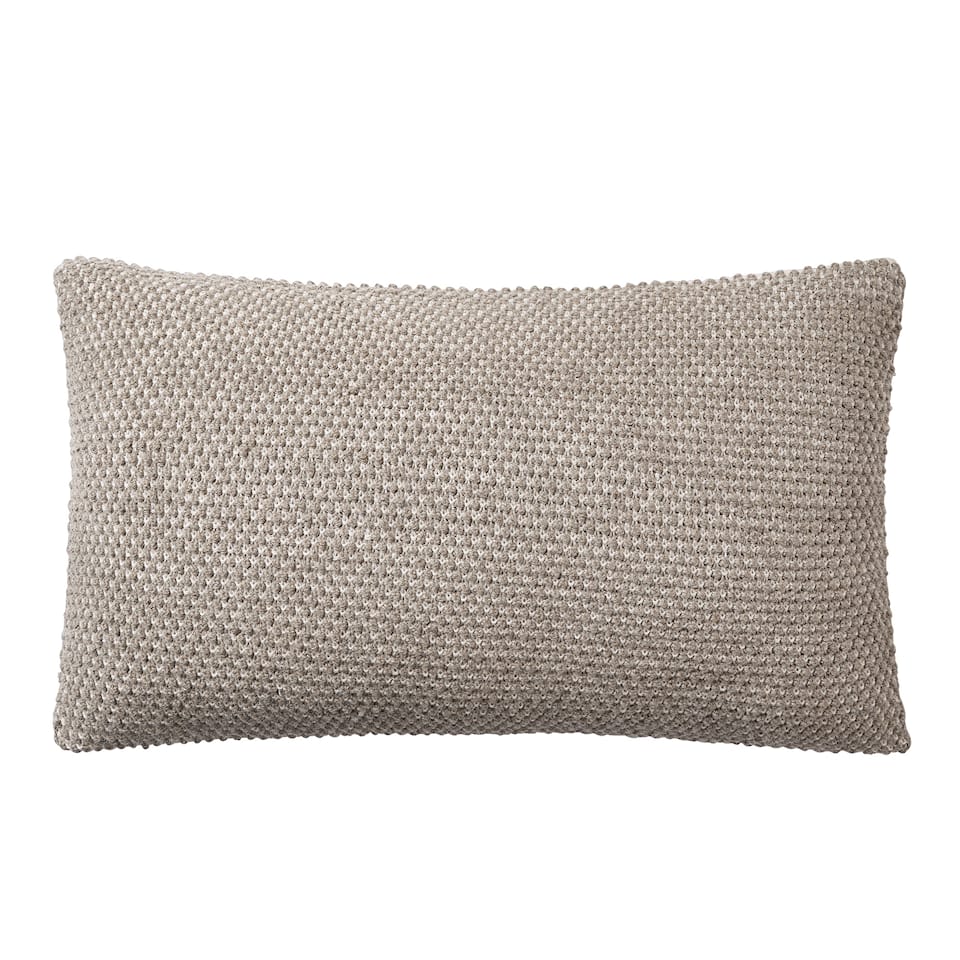 Twine Cushion Beige/ Grey