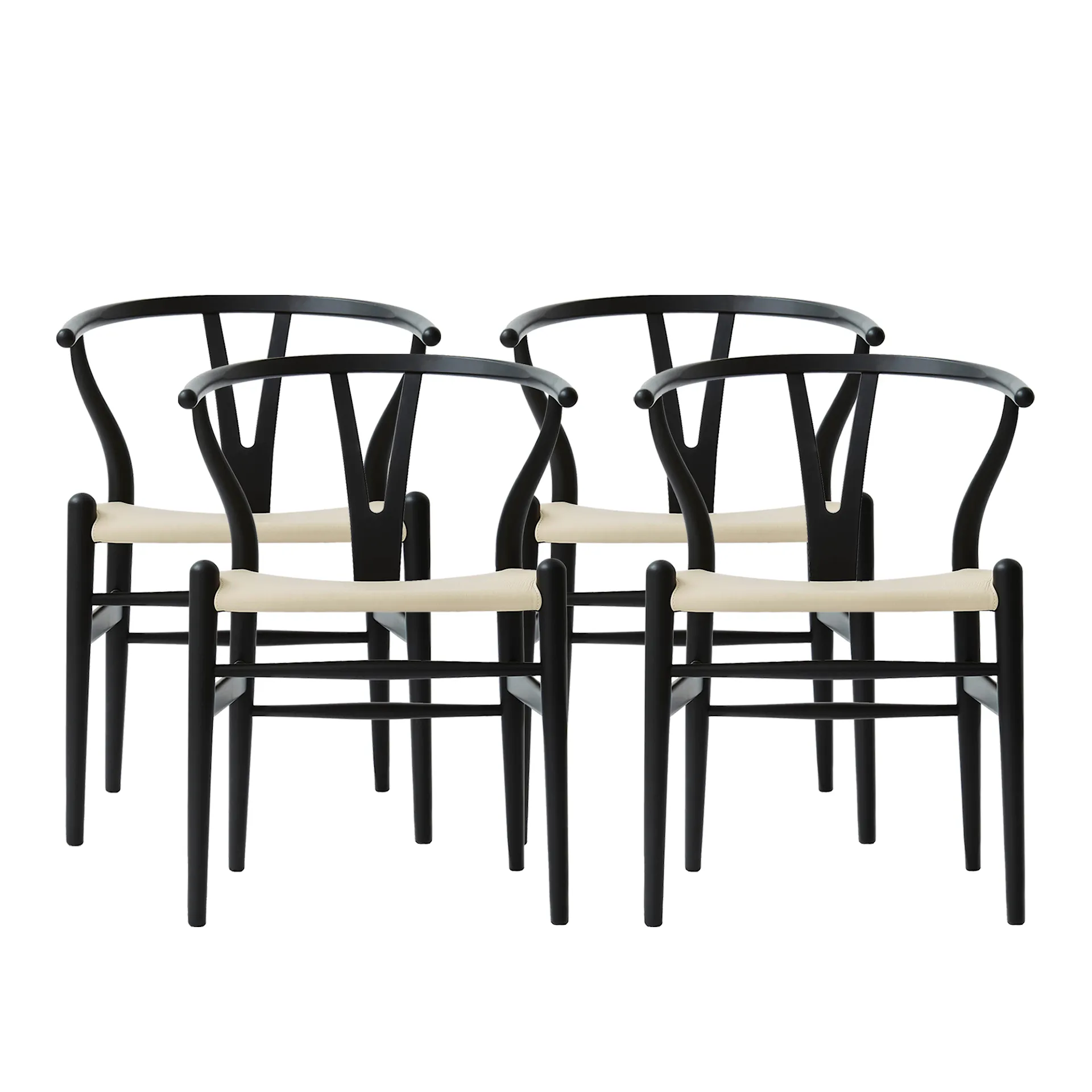 CH24 Nordiska Galleriet Exclusive Edition - Set of 4 - Carl Hansen - Hans J. Wegner - NO GA