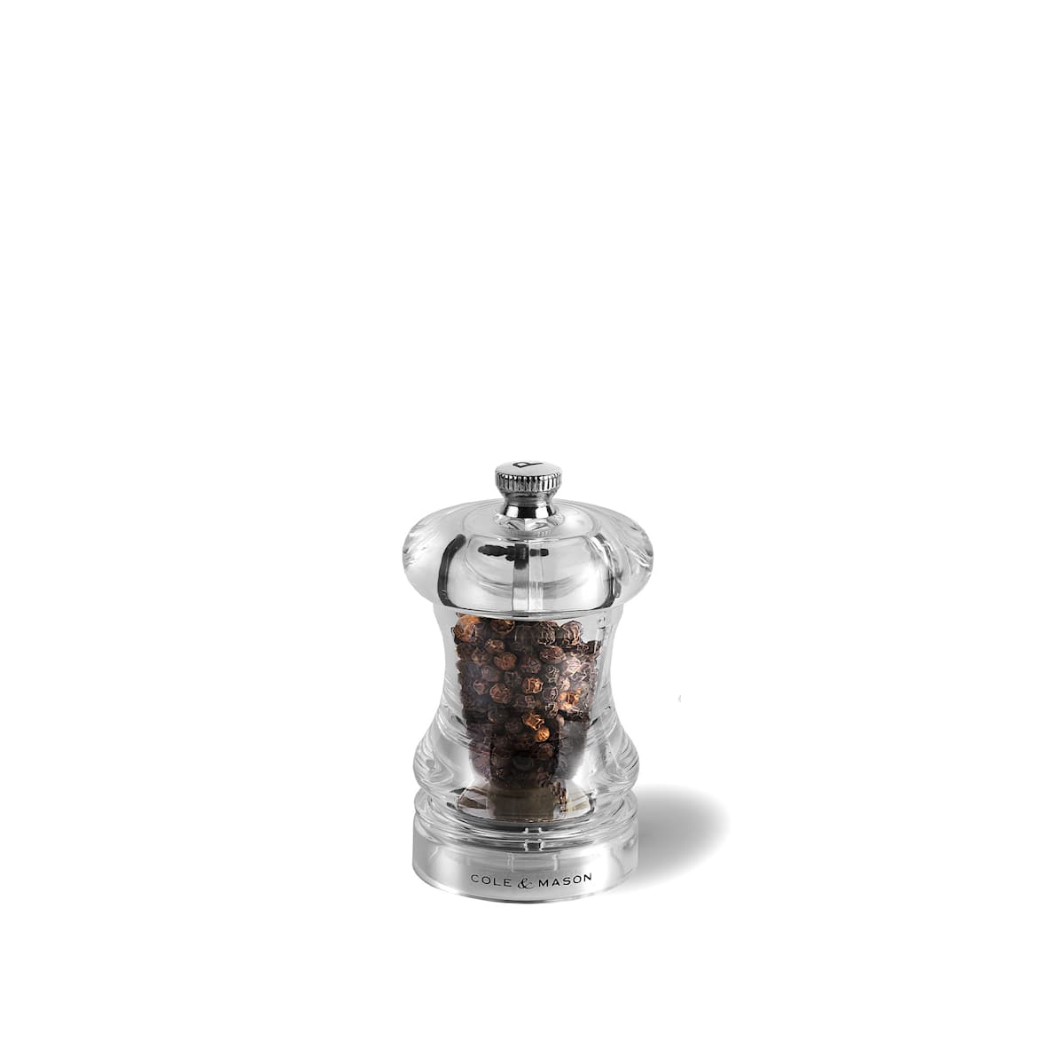 Cole & Mason COLE & MASON 505 Salt and Pepper Grinder Set - Clear