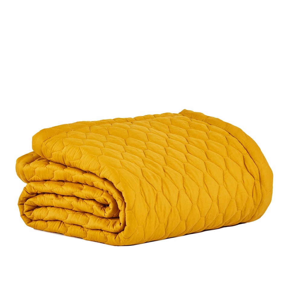 Bacio Bedspread Yellow