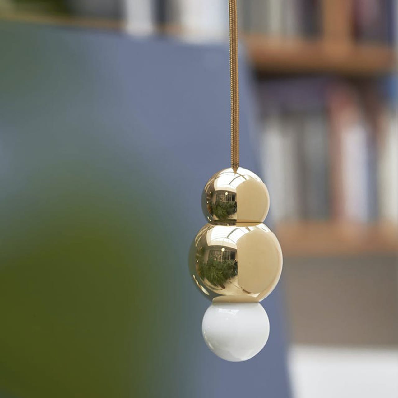 Ball Light Small Pendant Flex Polished Brass