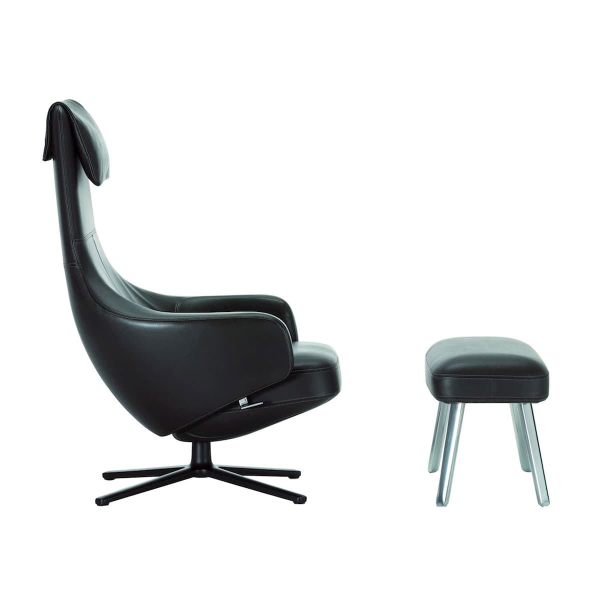 Vitra - Repos Armchair and ottoman