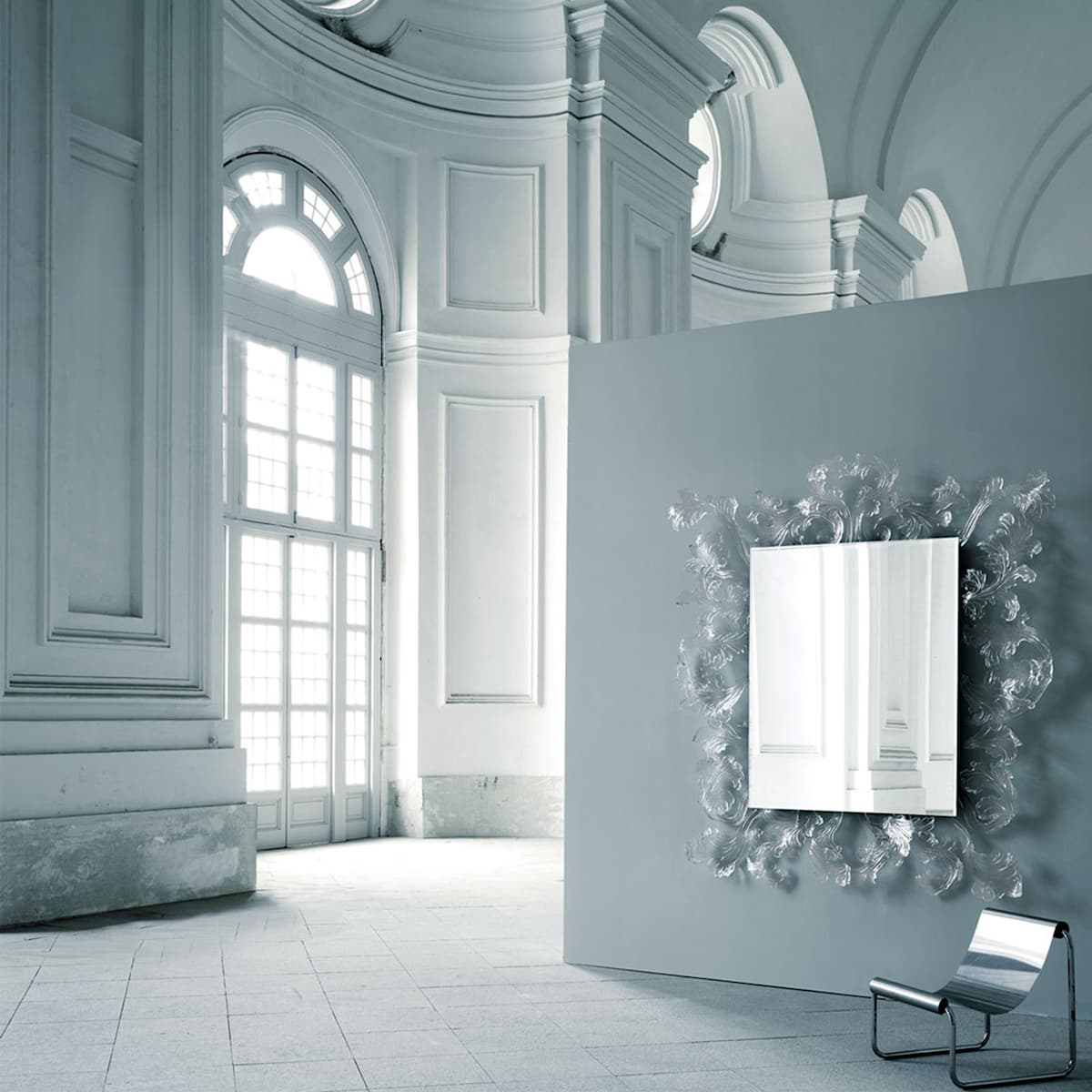 Buy Sturm und Drang Mirror from Glas Italia noga