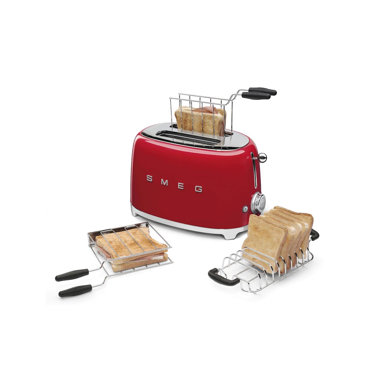 Smeg Toaster 2 Slices Grid