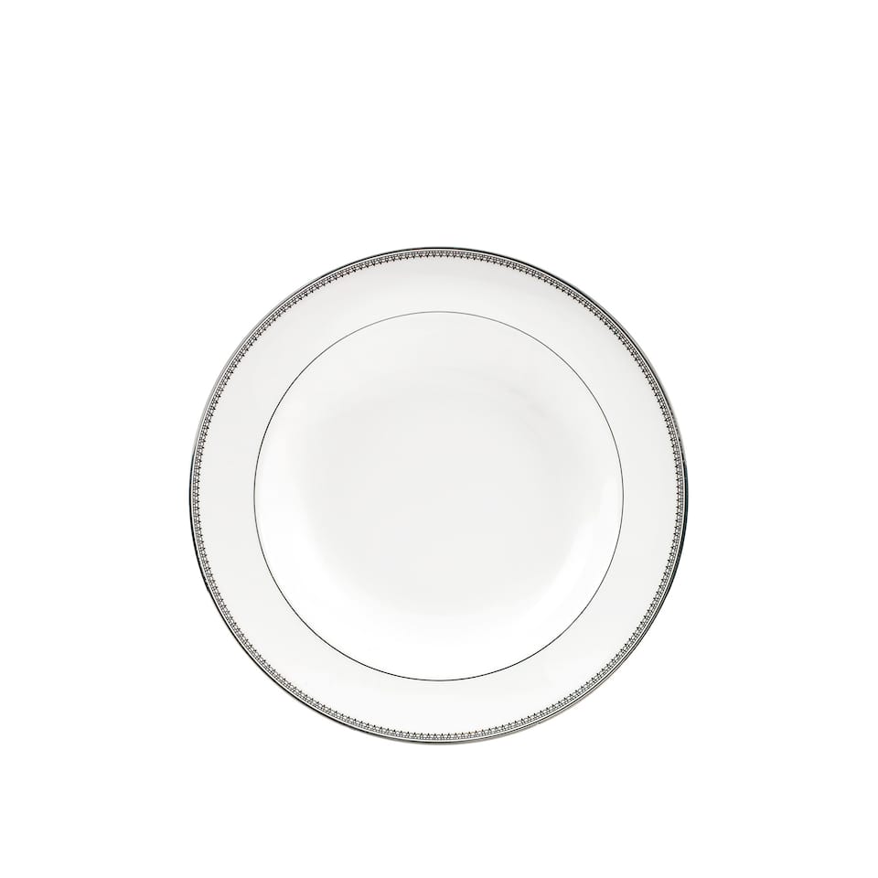 Vera Wang Lace Platinum Soup Plate