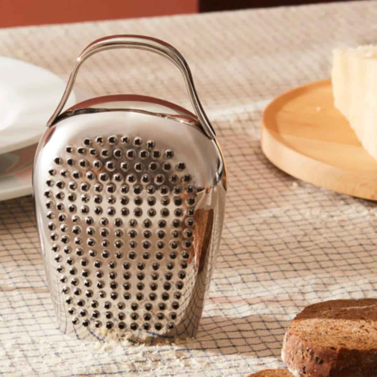 Alessi Parmenide Cheese Grater - Black