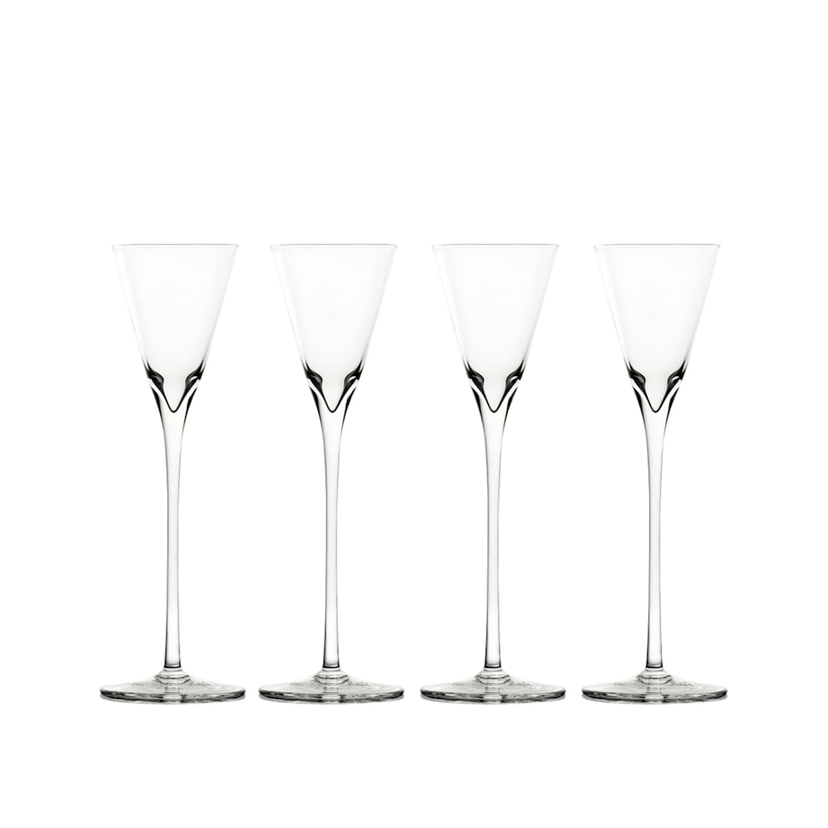 Fritz Crystal Stemless Martini Glass
