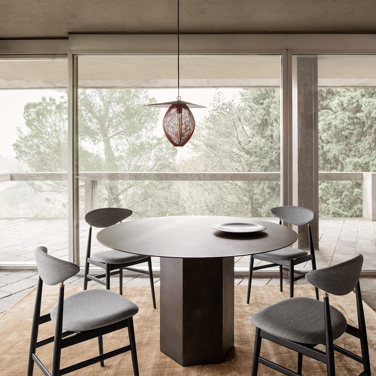 Epic Steel Dining Table Ø130