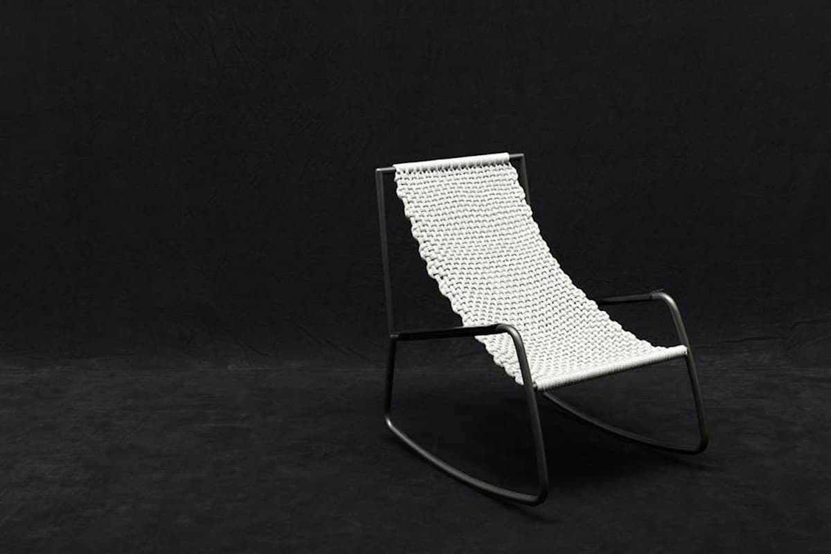 Buy Flow Rocking Chair from Living Divani