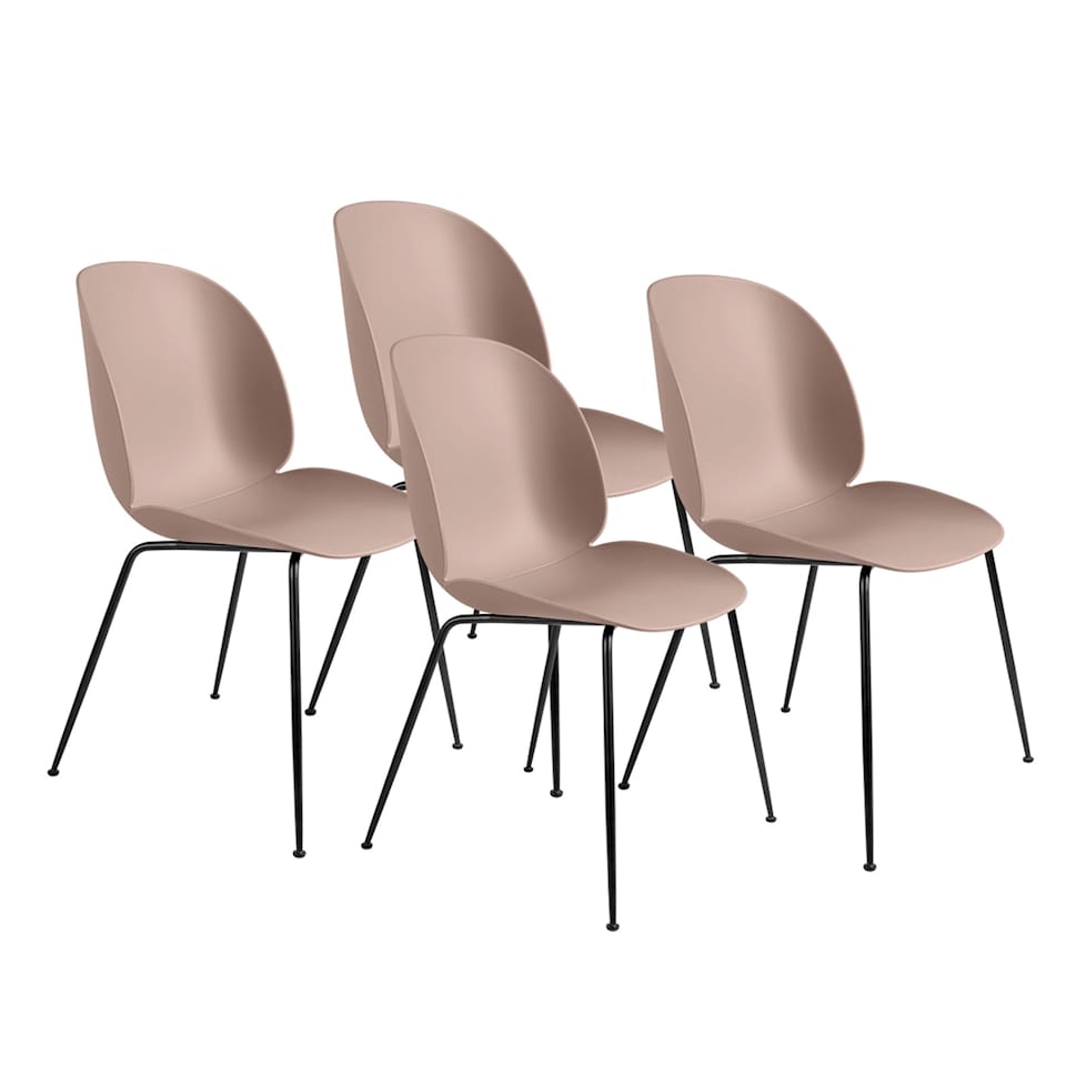 Beetle Dining Chair Colli of 4 - Un-upholstered