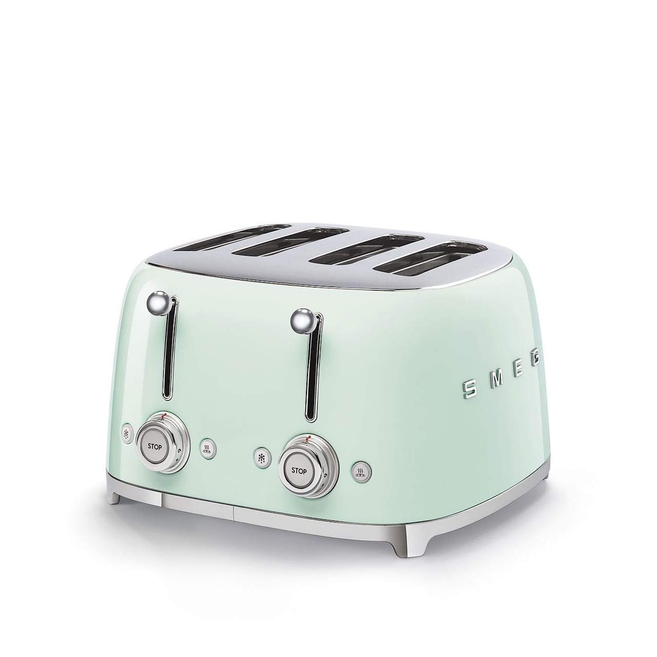 Smeg 4 Slot Toaster Pastel Green