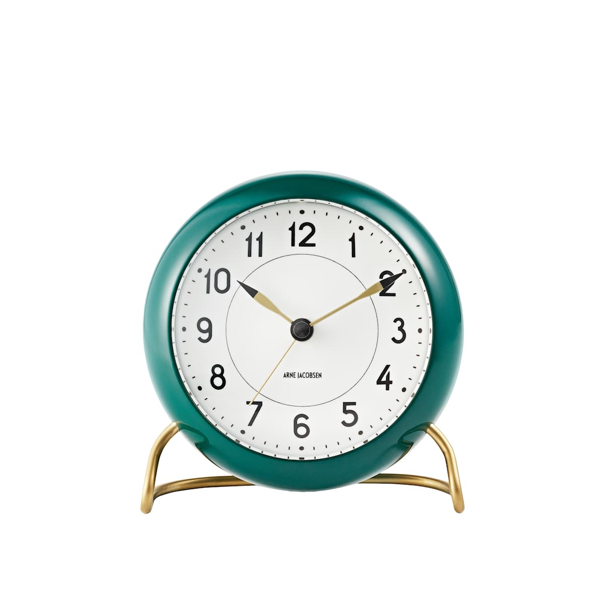 AJ Station Table Clock - Green