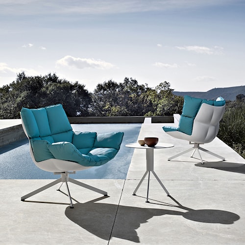 B&b italia deals swivel chair