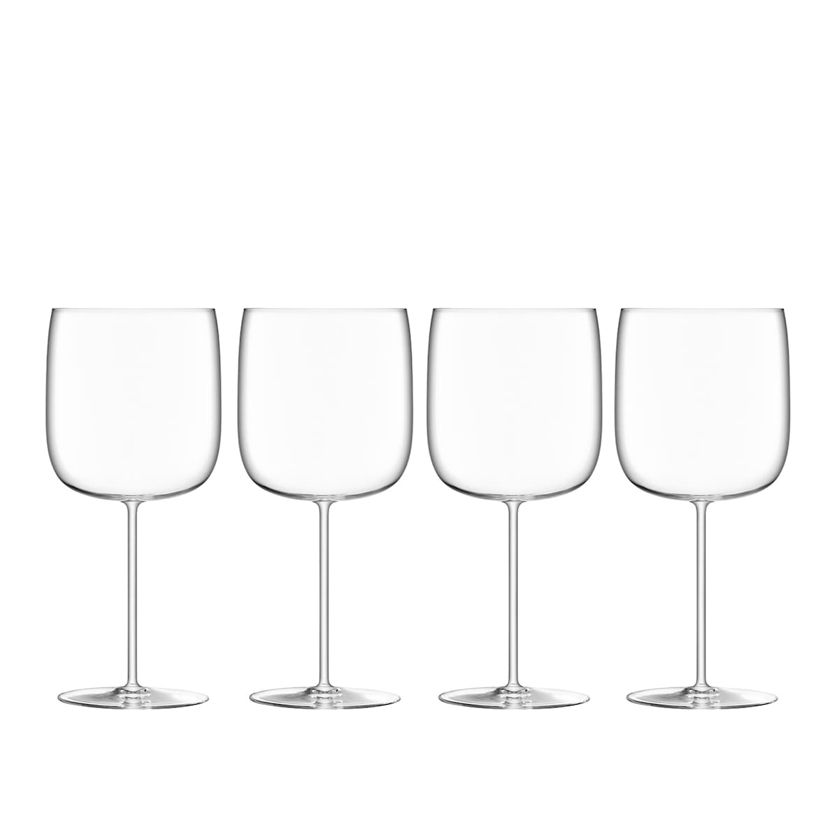 LSA International Borough Stemless White Wine Glasses Set of 4