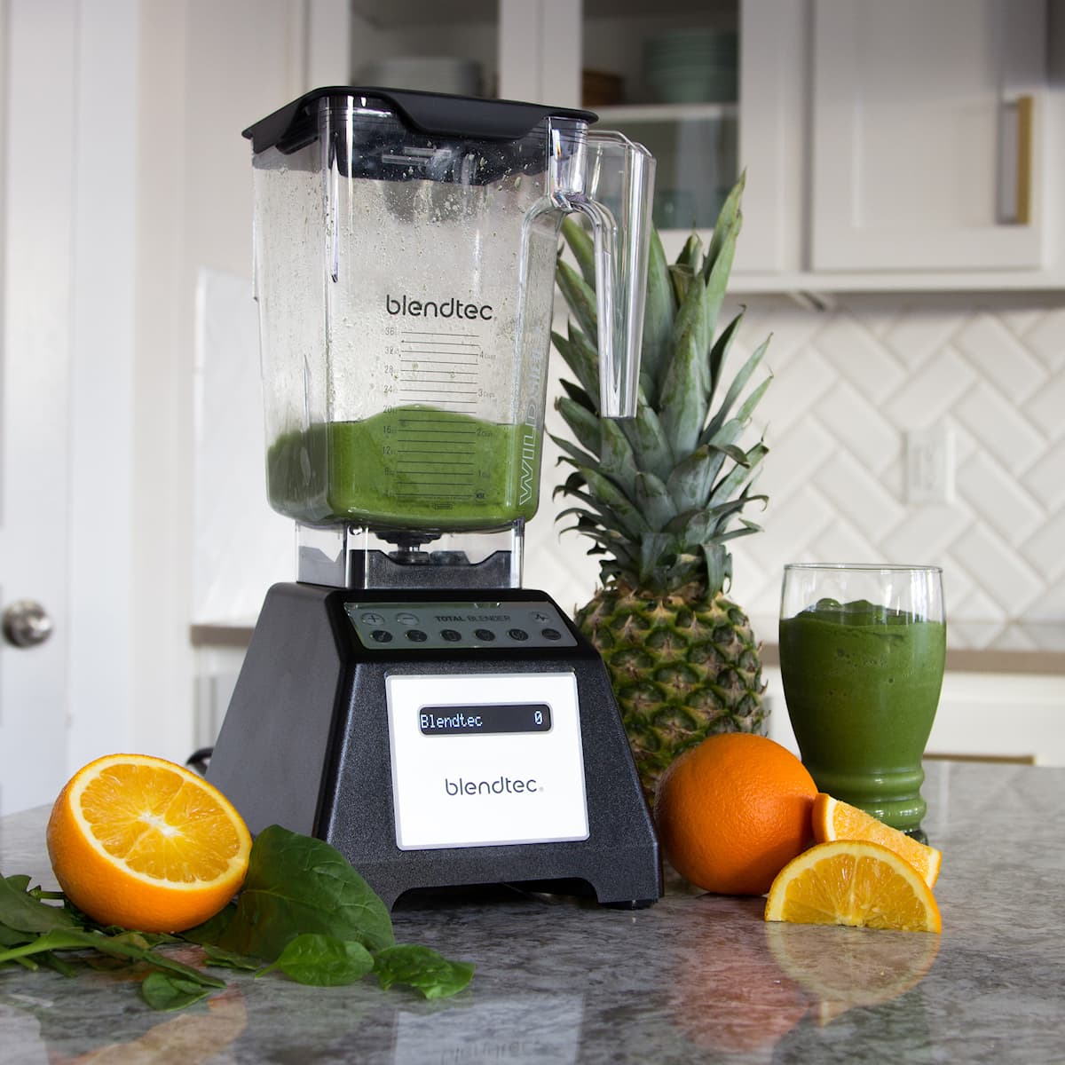 Blendtec Total Classic Original Blender with Four Side Jar - Black