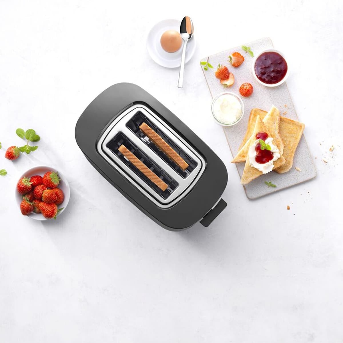 Enfinigy Toaster 2 Slices - Black