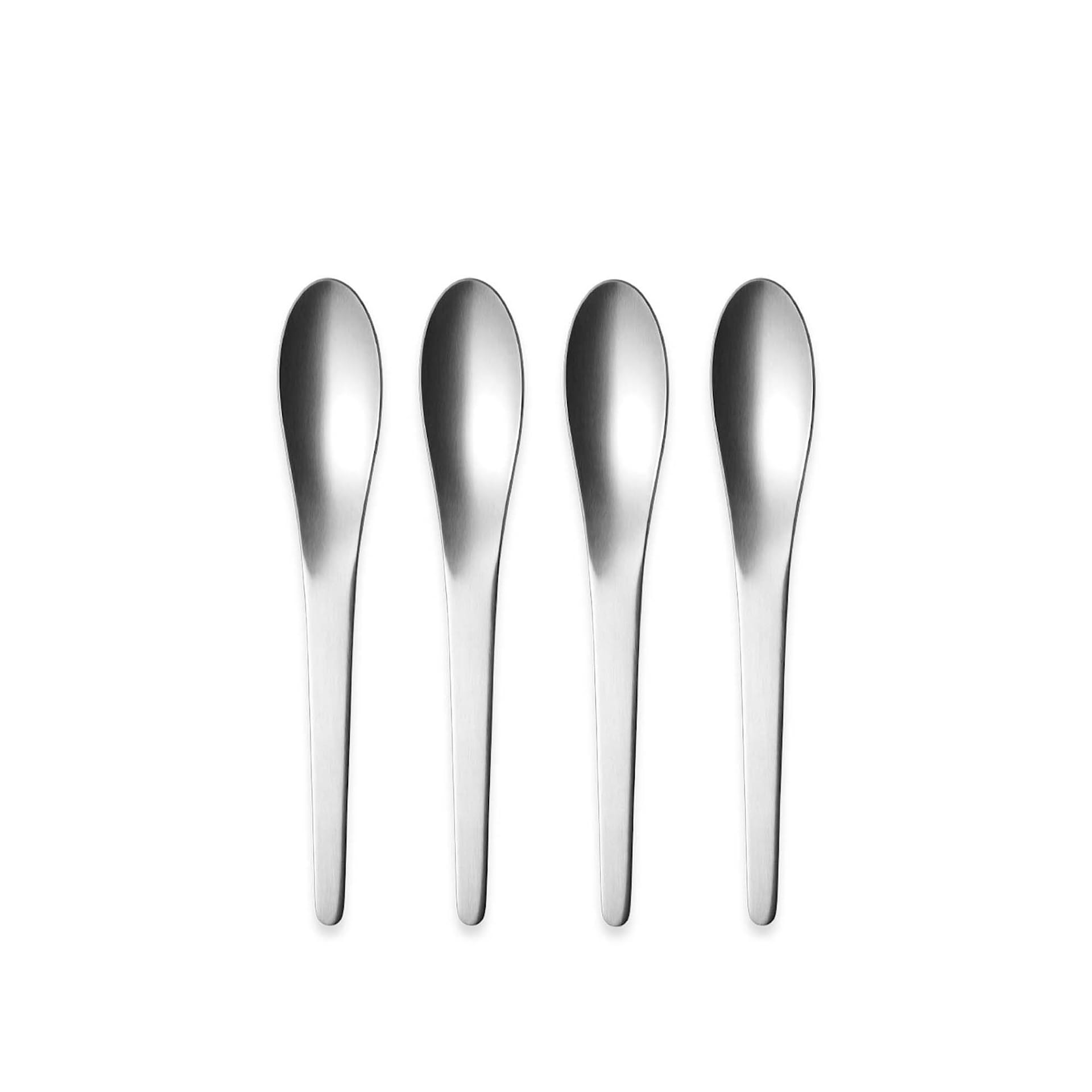 Kj p Arne Jacobsen Dessert Spoon Set of 4 fra Georg Jensen