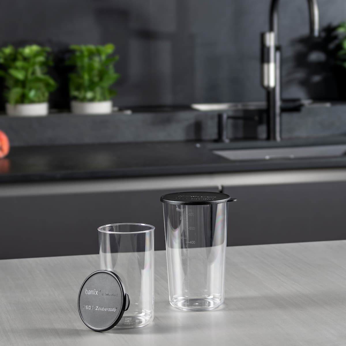 Mixing Beaker Set With Lid