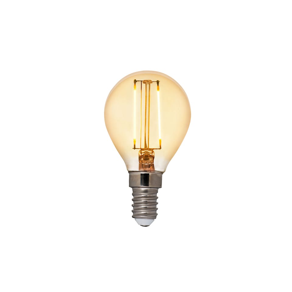 Filament LED Bulb Amber 5W E14