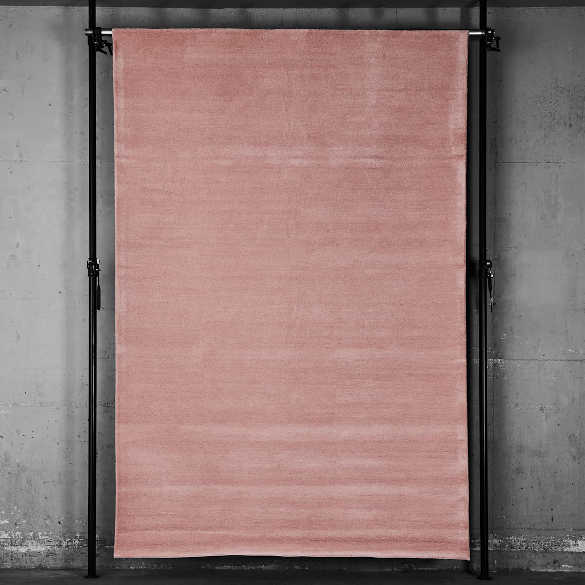 Solid Wool Rug - Rose Dust