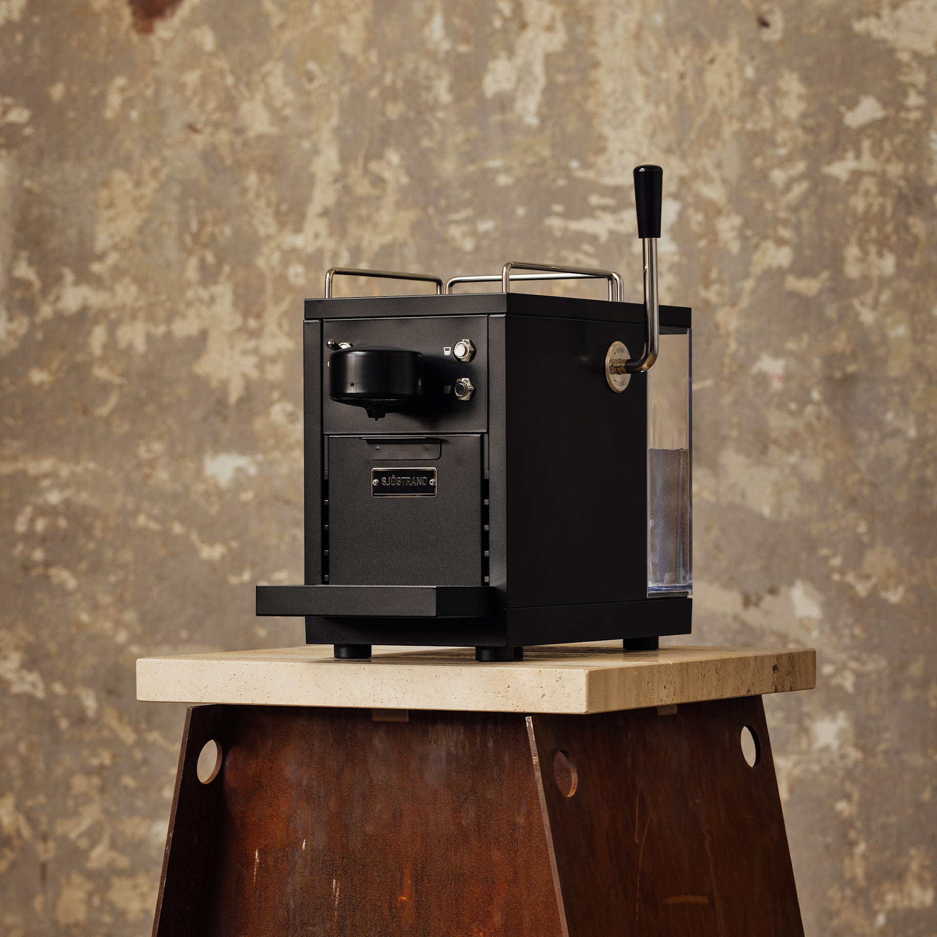 Sjostrand coffee outlet machine