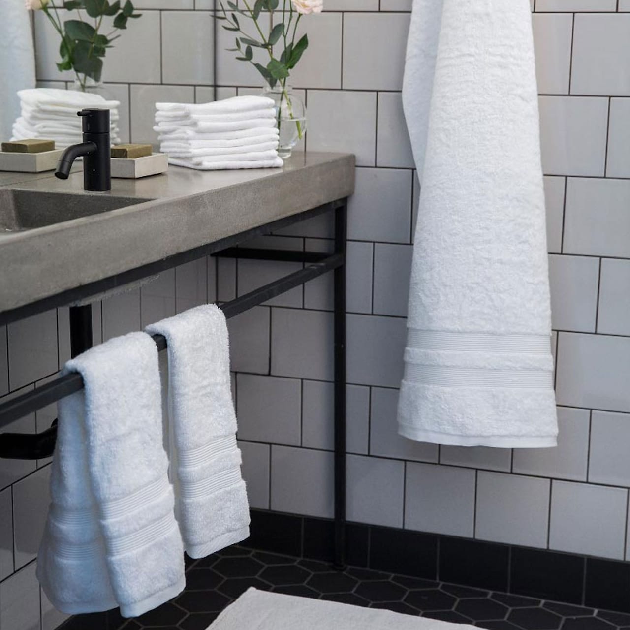 Fontana Towel Organic White