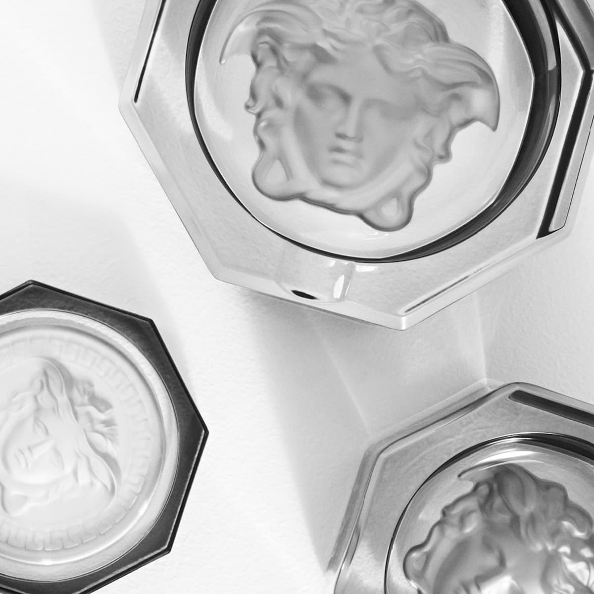 Medusa Lumiere Glass Coaster Ø 10 cm