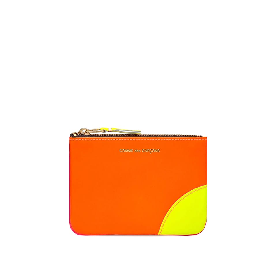 Classic Line Wallet Super Fluo - Orange/Pink