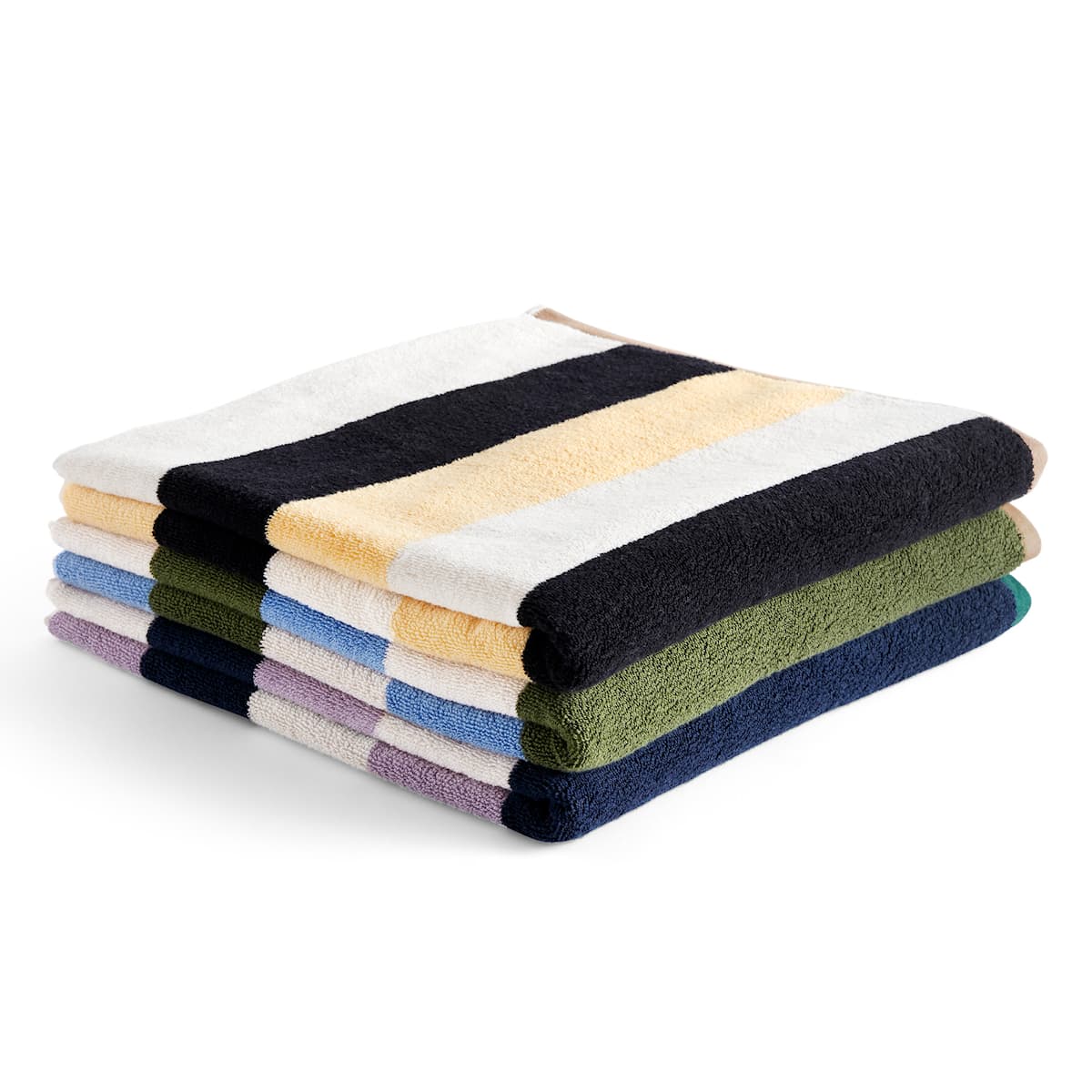 Hay Trio Bath Towel, Yellow