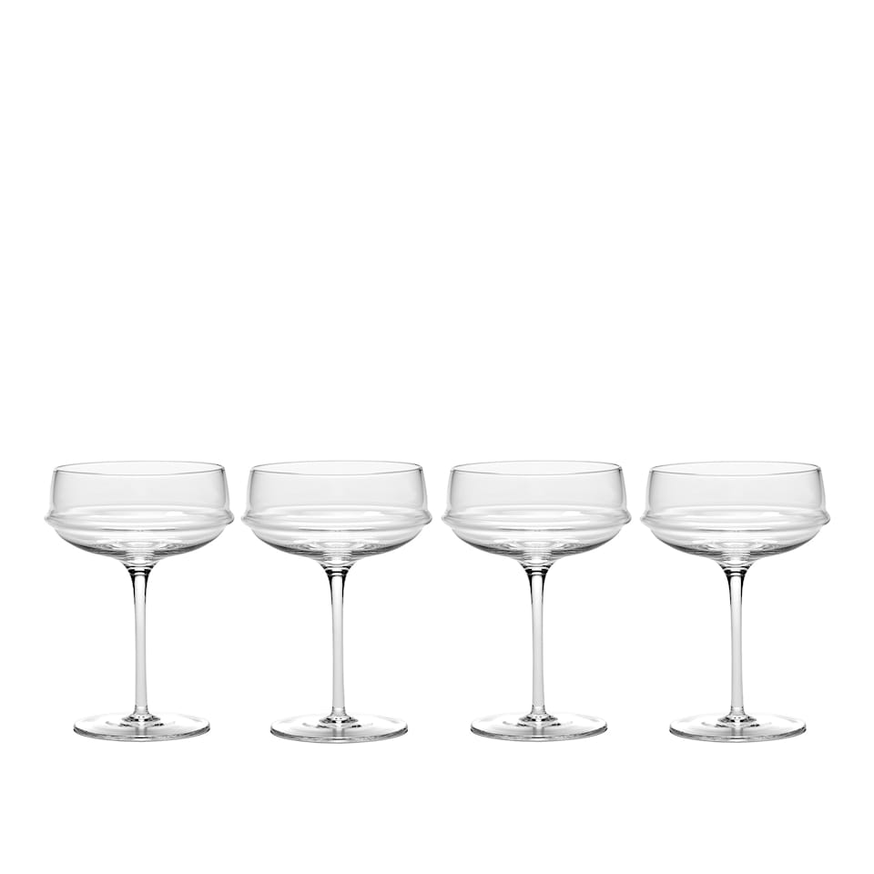 Champagne Coupe Dune - Set of 4