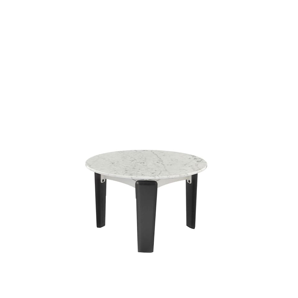 Tablet Small Table Ø 50 x 31 cm - Marble Carrara
