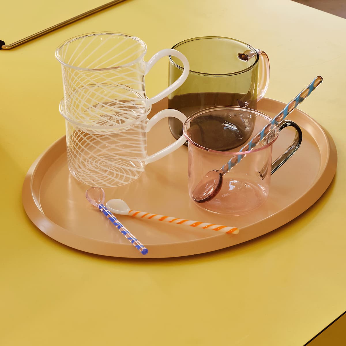2PC Set Borosilicate Glass Modern Cup Glass Coffee Mug Glass -  Denmark