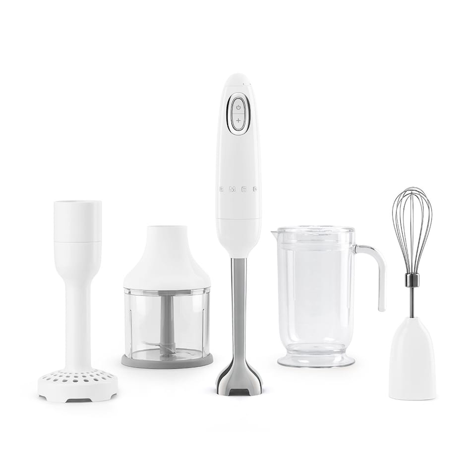 Smeg Hand Blender With Accessories White