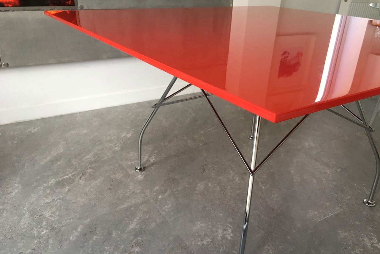 Glossy Square Table