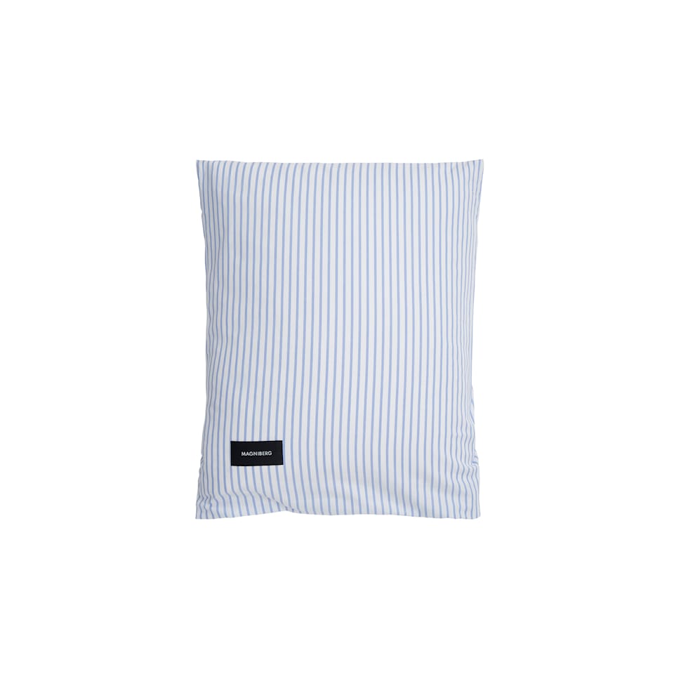 Wall Street Pillow Case Oxford Stripe White